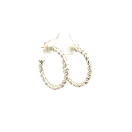 Kordelkreolen aus Silber, Botho Nickel Schmuck Hamburg Juwelier und Geolschmiede