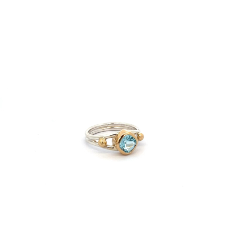 Ring aus Silber mit Topas, Botho Nickel Schmuck Hamburg Juwlier und Goldschmiede