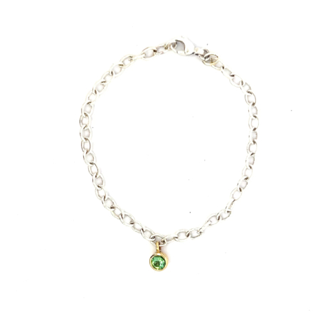 Armband aus Silber mit Turmalin, Botho Nickel Schmuck Hamburg Juwelier und Goldschmiede